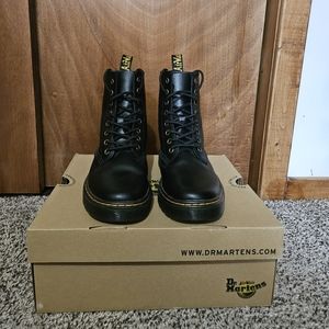 Dr. Martens Black Zavala Combat Boot